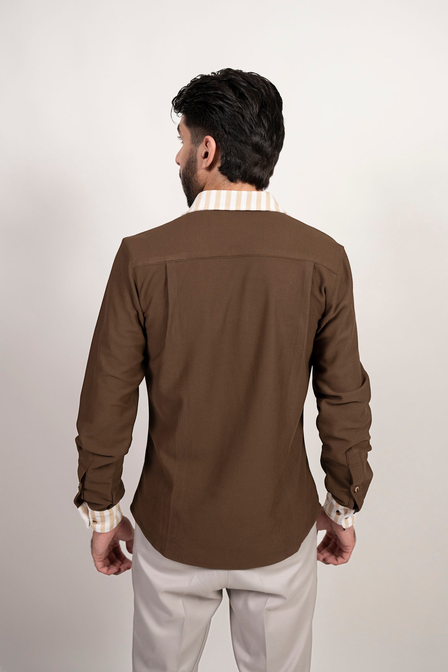 The Subtle Statement Panelling Shirt