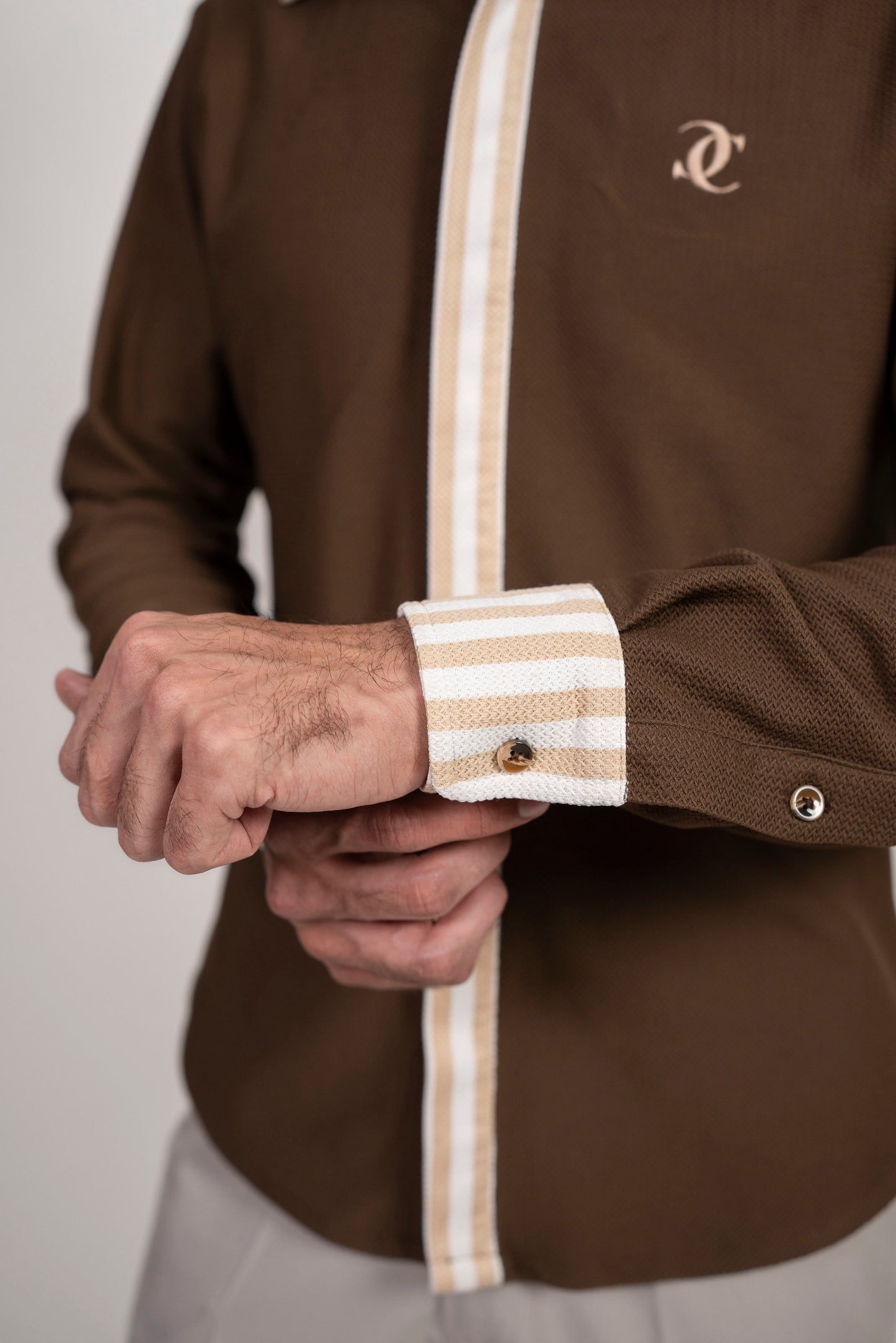 The Subtle Statement Panelling Shirt