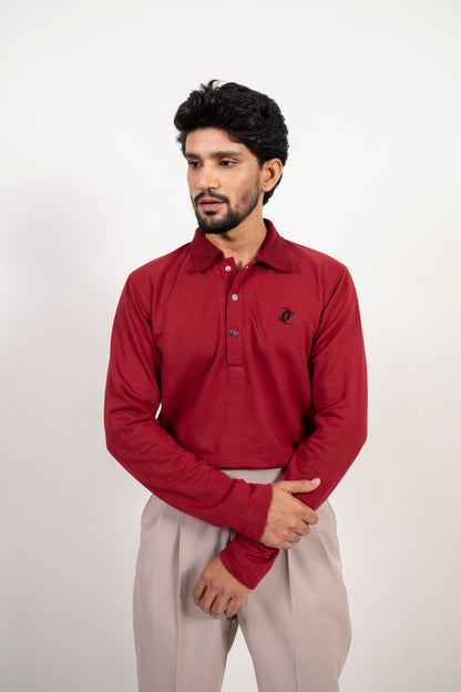 The Premium Buttoned Polo