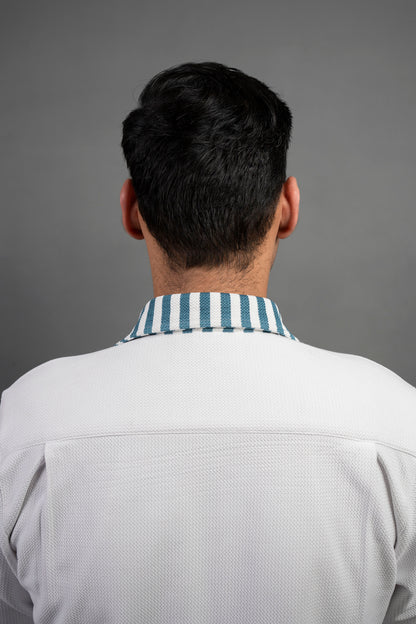 The Subtle Statement Panelling Shirt